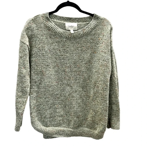 Jessica Simpson Women's Long Sleeve Ribbed Crew Neck Sweater Size S GUC - Picture 1 of 9